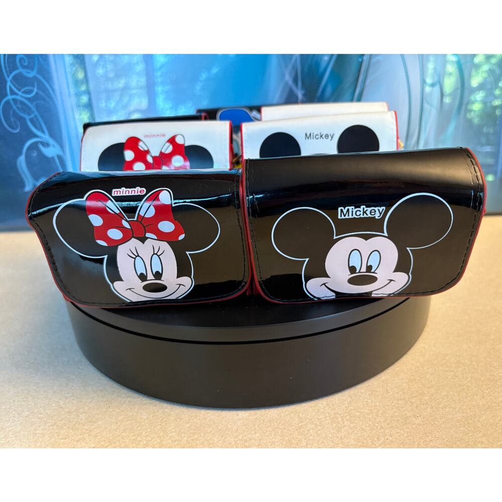 🦋 KIDS/MINI PURSE: Disney Mini Mouse Black Faux Leather Shoulder Bag, NWOT - Picture 10 of 11
